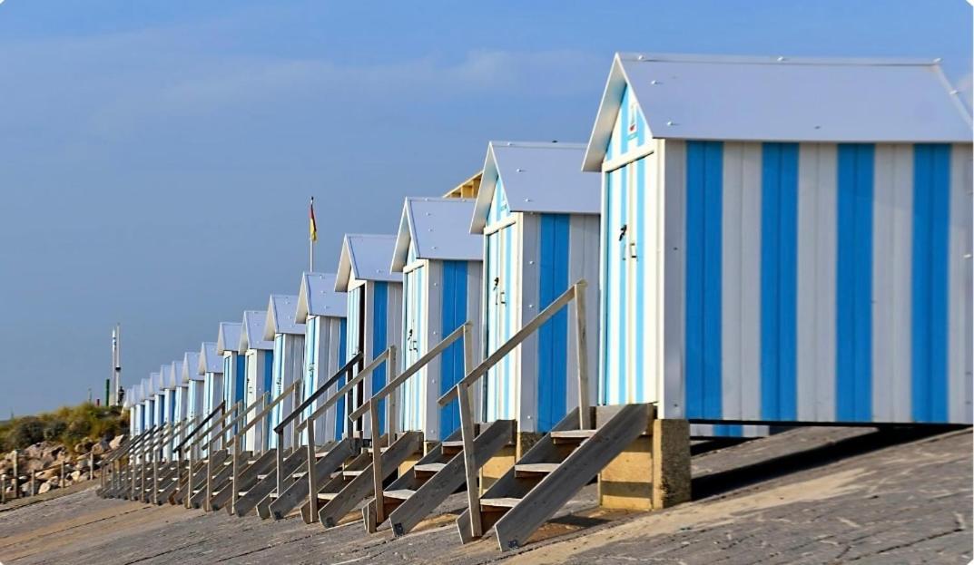 La Cabine D Hardelot Plage A 3Mn A Pied Neufchatel-Hardelot Luaran gambar
